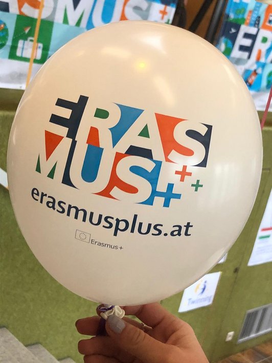 Erasmus+ Luftballon