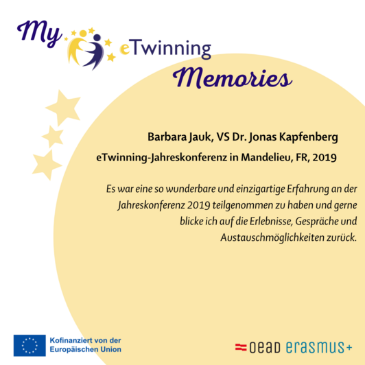 My eTwinning Memories