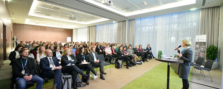 Publikum der eTwinning-Konferenz